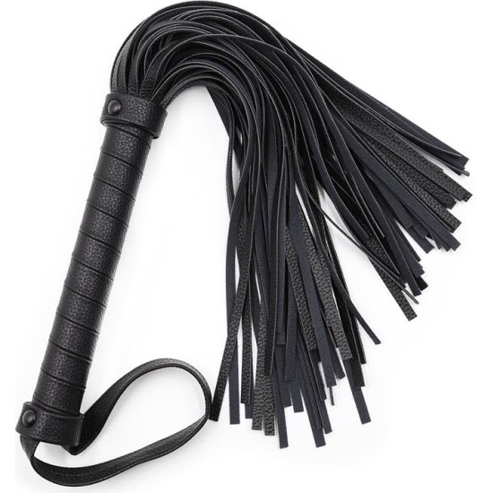 Latetobed Bdsm Line Classic Flogger 42 cm Melns