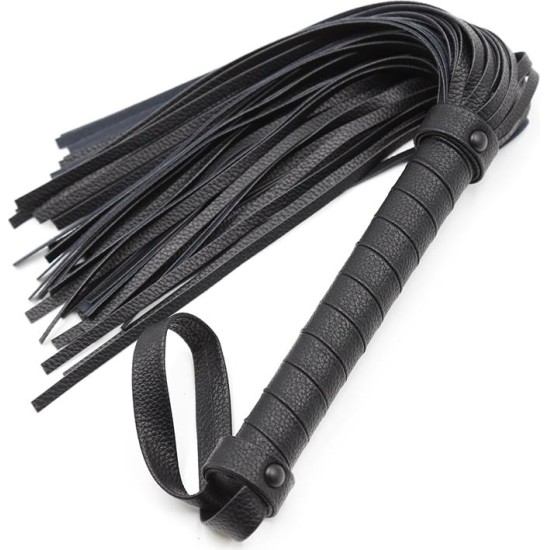 Latetobed Bdsm Line Classic Flogger 42 cm Melns