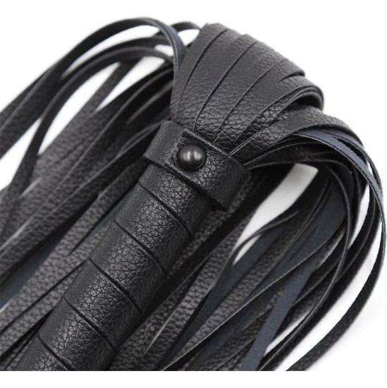 Latetobed Bdsm Line Classic Flogger 42 cm Melns