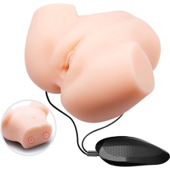 Crazy Bull РЕАЛИСТИЧЕСКАЯ ДВОЙНАЯ ВИБРАЦИЯ ВАГИНЫ И АНУСА