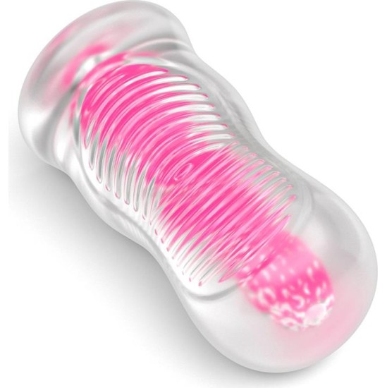 Lovetoy Lumino Play Masturbator Pink Glow 6.0