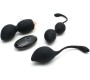 Rimba Toys Vibrējošs Kegel Ball Set Rimini Black