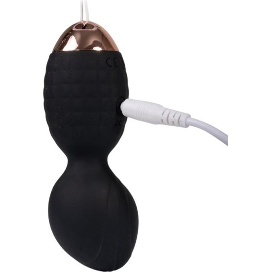 Rimba Toys Vibrating Kegel Ball Set Rimini Black