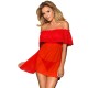 Subblime Dresses SHORT DRESS + THONG RED S/M