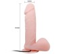 Baile Vibrators PRETTY LOVE OLIVER REĀLISTISKS VIBRĒJOŠS DILDO