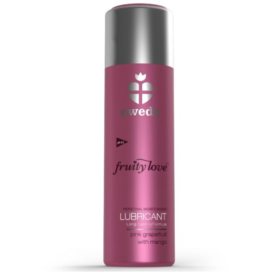 Swede FRUITY LOVE LUBRIKANTS ROZĀ GREIPFRŪTS AR MANGO 100 ml