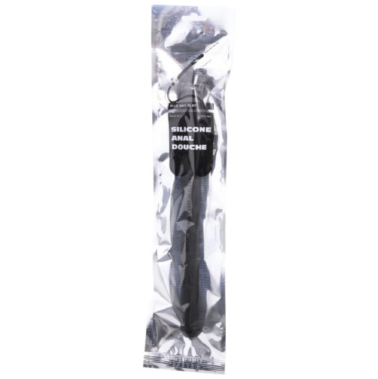 All Black MEGA RIPPLE SHOWER ANAL SILICONE 28.5 CM