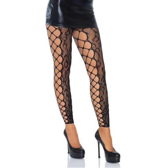 Leg Avenue Hosiery LEG AVENUE VIENA IZMĒRA zeķbikses bez pēdām