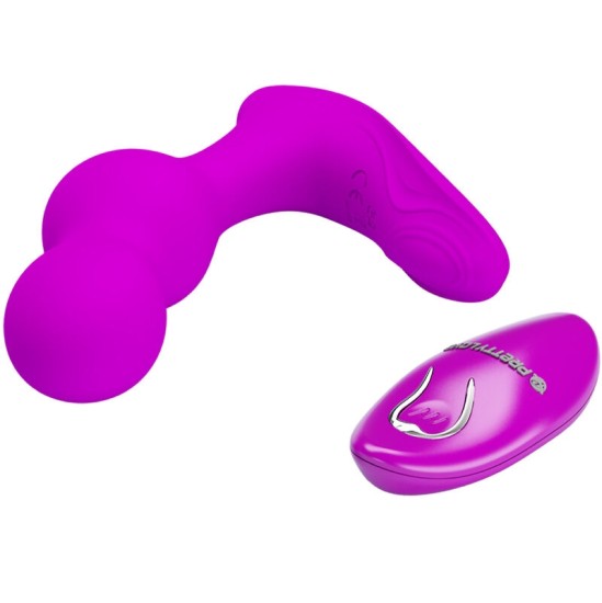 Pretty Love C-Type PRETTY LOVE - TERRANCE ANAL VIBRATOR MASSAGER WITH REMOTE CONTROL