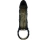 Baile For Him BAILE - PENIS EXTENDER COVER WITH STRAP FOR TESTICLES BLACK 13.5 CM