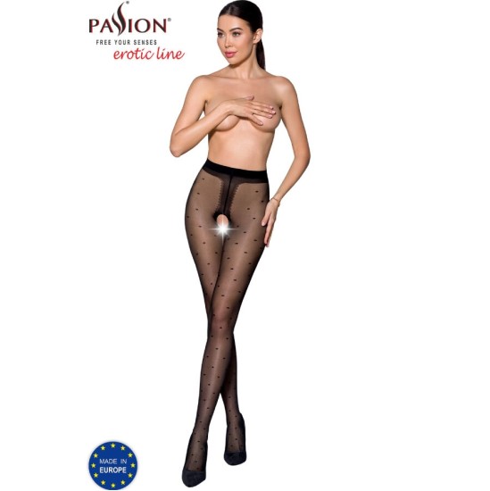 Passion Woman Garter & Stock PASSION – TIOPEN 018 STOCKING BLACK 1/2 (20 DEN)