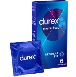 Durex Condoms DUREX - NATURAL CLASSIC 6 VIENĪBAS