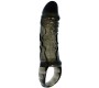 Baile For Him BAILE - PENIS EXTENDER COVER WITH STRAP FOR TESTICLES BLACK 13.5 CM