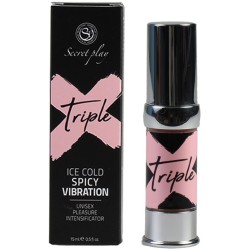 Secretplay Cosmetic SECRETPLAY - TRIPLE X UNISEX PREASURE INTENSIFICATOR
