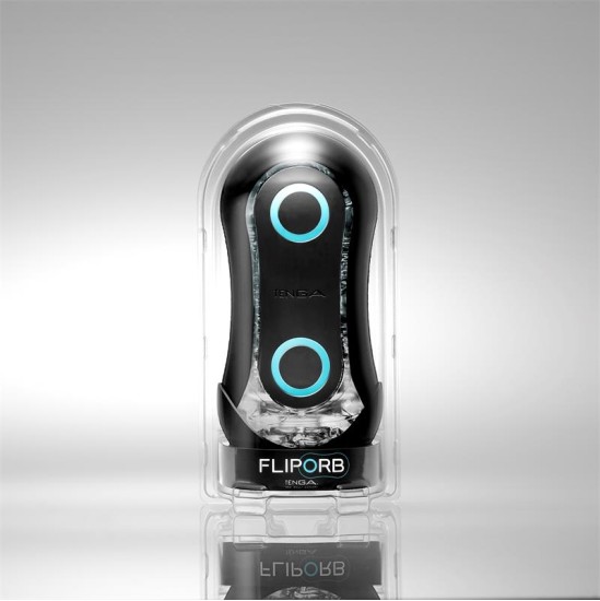 Tenga Masturbator Flip Orb Black Blue Crush