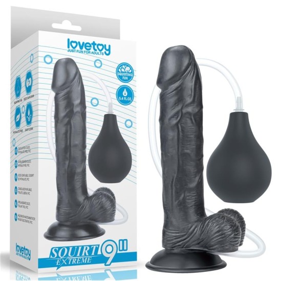 Lovetoy Dildo Squirting 10 Black