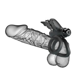 Prettylove Кольцо для пениса Passionate Ring IX с вибрацией