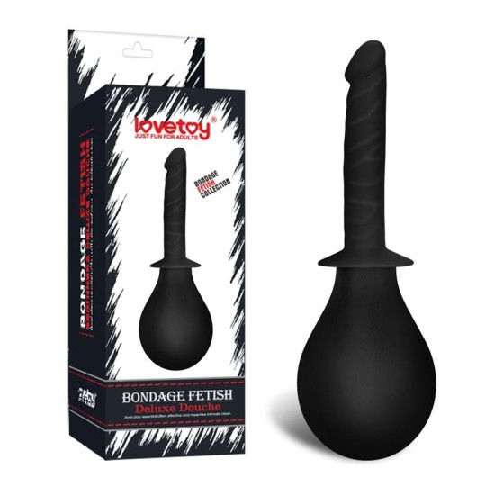 Lovetoy Deluxe Anal Douche Black