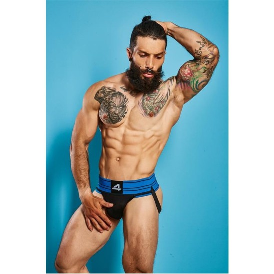 Cut4Men C4M15 Rugby Jockstrap Electric Blue