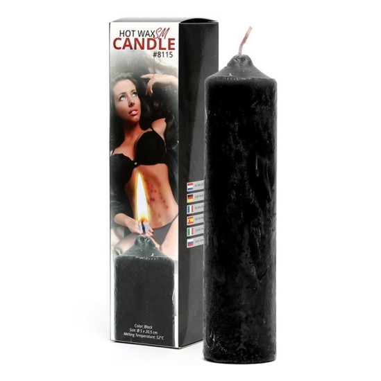 Bondage Play BDSM Candle Black