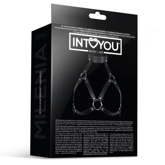 Intoyou Bdsm Line Milenia Breast Harness for Bondage