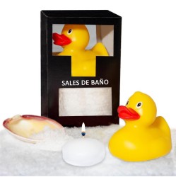 Diverty Sex Set Bath Salts Coconut Duck, Candle and Shell 150 gr