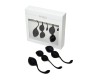 Rimba Toys Kegel Balls Training Set Geneva Black