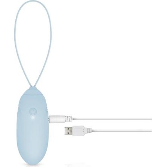 Luv Egg Vibrating Egg USB Blue