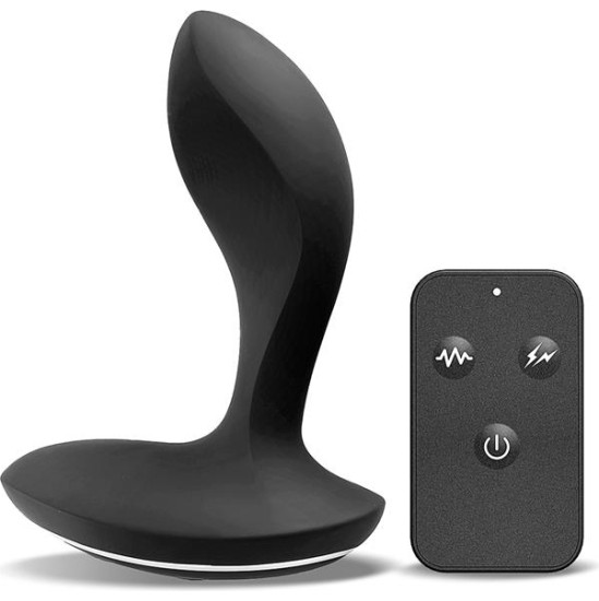 Herrules Prostate Massager with Electric Shock and Vibration and Remote Control