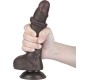 Lovetoy Sliding Skin Dual Layer Dildo 7.5