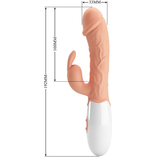 Pretty Love Flirtation PRETTY LOVE - EASTER BUNNY VIBRATOR WITH STIMULATOR