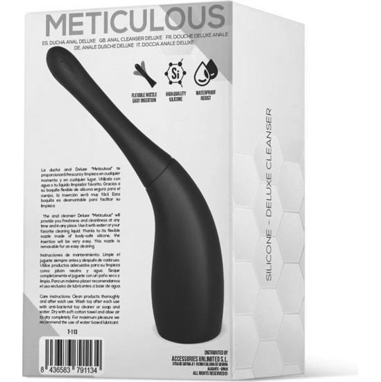 Tardenoche Meticulous Deluxe Cleaner Silicone Black