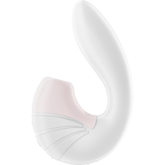 Satisfyer Supernova Clitoris Sucker un Vibe Super Flexible USB White