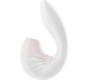 Satisfyer Supernova Clitoris Sucker un Vibe Super Flexible USB White