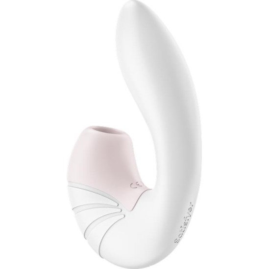 Satisfyer Supernova Clitoris Sucker un Vibe Super Flexible USB White