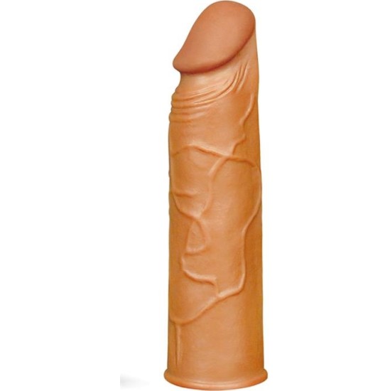 Lovetoy Penis Sleeve Pleasure X Tender Brown