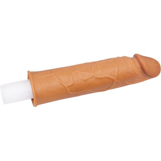 Lovetoy Penis Sleeve Pleasure X Tender Brown