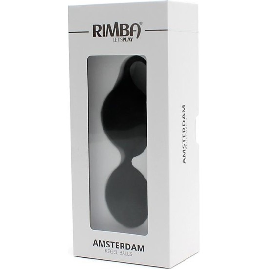 Rimba Toys Kegel kamuoliukai Amsterdam 35 mm Juoda