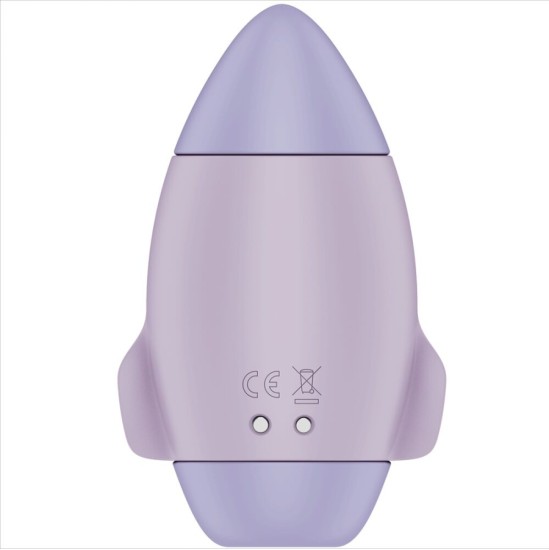 Satisfyer Vibrator APMIERINĀTĀJS — MISIJAS VADĪBA CERĪTIS MAZAIS DIVU IMPULSU VIBRATORS