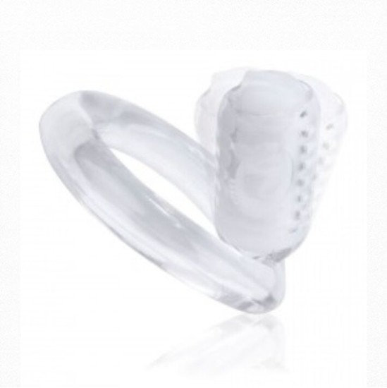 Screaming O GO Q VIBE TRANSPARENT VIBRATOR RING