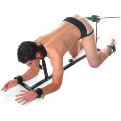 Metal Hard METALHARD PRISON STOCKADE WITH FUCKING ROD-MADE