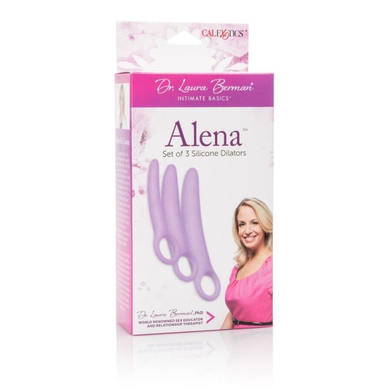 California Exotics DR LAURA BERMAN ALENA SET OF 3 SILICONE DILATORS
