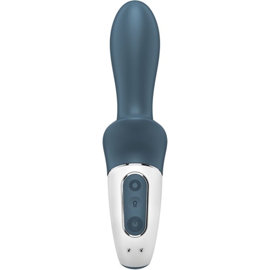 Satisfyer Vibrator APMIERINĀTĀJS - GAISA PUMP BOOTY 2 TUMŠI PELĒKS