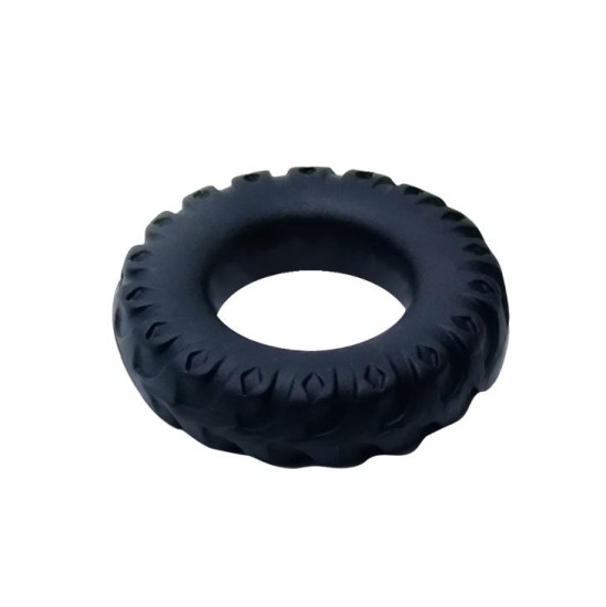 Baile For Him BAILE TITAN COCKRING BLACK GREEN 2CM