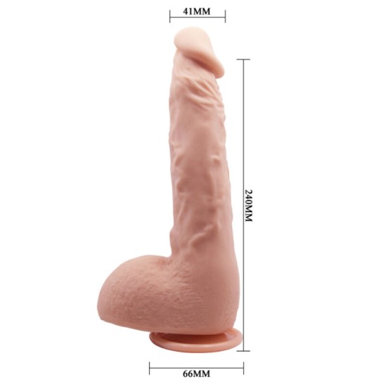 Baile Vibrators BAILE - REĀLISTS DILDO JASON NATURAL 24 CM