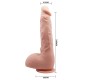 Baile Vibrators BAILE - REĀLISTS DILDO JASON NATURAL 24 CM