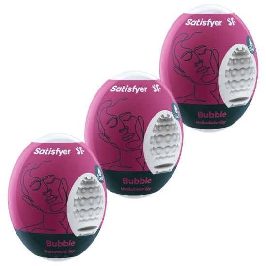 Satisfyer Eggs SATISFYER 3 MASTURBATOR OLAS - BURBULIS