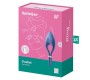 Satisfyer Vibreeriv peeniserõngas Duelist Blue