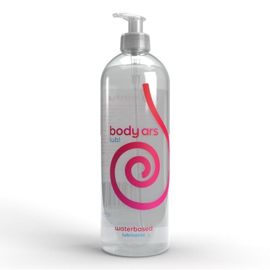 Body Ars Water Base Lubricant Gel Natural Dispenser 1000 ml