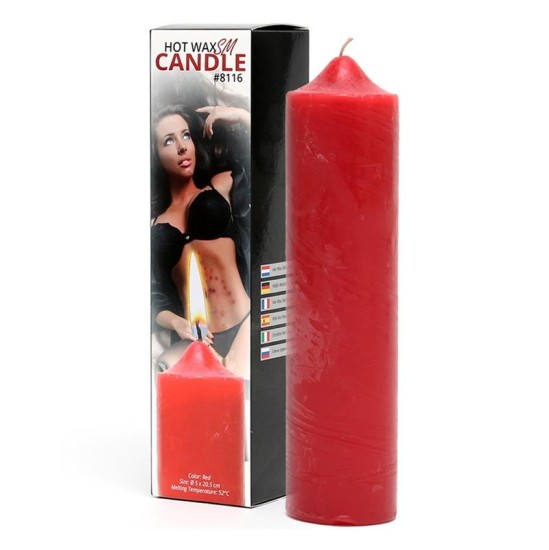 Bondage Play BDSM Candle Red